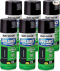 Rust-Oleum 7886830-6PK Specialty Appliance Epoxy Spray Paint, 12 oz, Black, 6 Pack