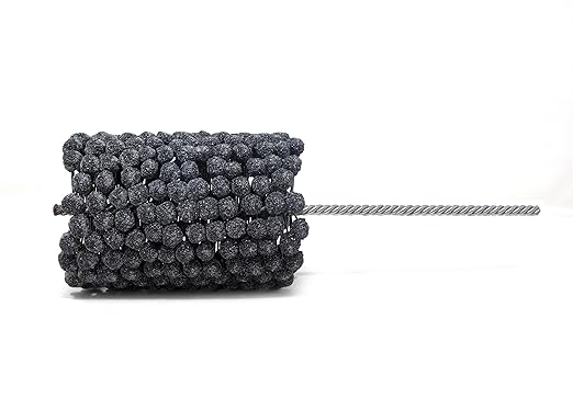 Brush Research GBD41240 Flex-Hone®, 4-1/2" (114mm) Diameter, 40 Grit, Silicon Carbide, for Mild Steel, Stainless Steel Cast Iron and Softer Ferrous Materials