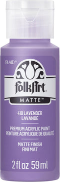 FolkArt Acrylic Paint in Assorted Colors (2 oz), 410, Lavender