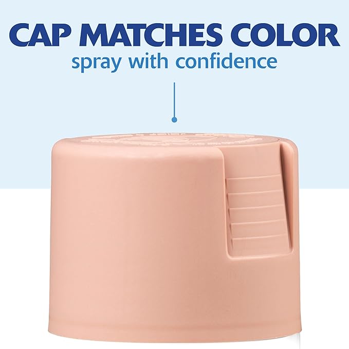 Rust-Oleum 355035 Painter's Touch 2X Ultra Cover Spray Paint, 12 oz, Ultra Matte Rustic Pink