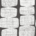 RoomMates RMK12348PL Mid-Century Beads Peel and Stick Wallpaper, Black, White