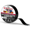 X-Treme Tape MOCAP Heavy Duty Electrical Tape, Self-Fusing Silicone Rubber, Waterproof & Insulating Flexible Tape, Electrical for Hose, Automotive, Outdoor & Repairs - 1-1/2 Inch x 36 Ft Roll - Black