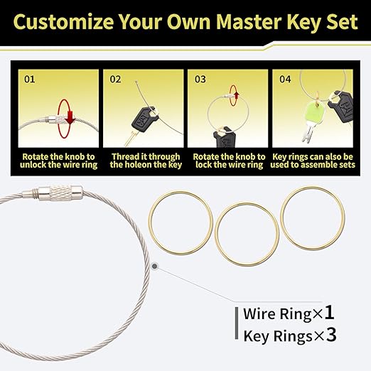 Heavy Equipment Keys Master Set, 12 PCS Construction Machine Ignition Key for CAT Caterpillar 5P8500 Hyster 166 JD Hitachi