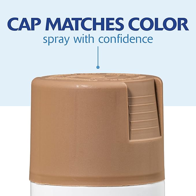 Rust-Oleum 334076-2PK Painter's Touch 2X Ultra Cover Spray Paint, 12 oz, Satin Nutmeg, 2 Pack
