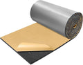 BXI Insulation Foam Roll - 13 x 157 x 0.2 Inch Self-Adhesive Thermal Board, Reflective Aluminum Foil Heat Shield, Waterproof Radiant Barrier Panel for Garage Door, HVAC Pipe, RV Window, Basement Duct