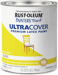 Rust-Oleum 1945502 Painter's Touch Brush On Paint,1 Quarts, Gloss Sun Yellow, 32 Fl Oz, (Pack of 1)