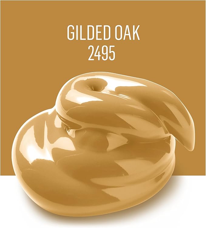 FolkArt Acrylic Paint in Assorted Colors (2 oz), 2495, Gilded Oak
