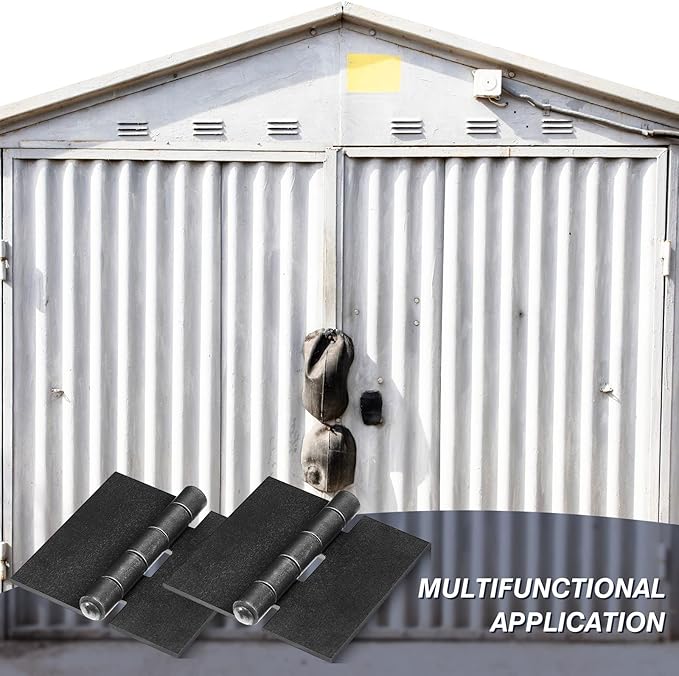 2 Pieces 3 Heavy Duty Weldable Hinges 12 Ga Welding Long Lasting Steel Butt Hinge Corrosion and Rust Resistant Metal Weld on Hinges for Trailer Door Gates