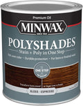 Minwax PolyShades Wood Stain + Polyurethane Finish – Quart, Espresso, Gloss