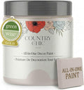 Country Chic All-in-One Chalk Paint for Furniture, Cabinets, Home Decor, Eco-Friendly, Matte Finish, Built-In Primer & Top Coat for Wood, Metal - Darling (Light Purple) - 8 oz (237 ml)
