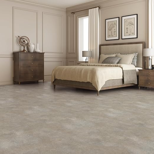Art3d Peel and Stick Floor Tile, 30-Pack 12 x 12in. Covers 30 Sq.ft, Waterproof Vinyl Flooring Tiles Self Adhesive for Kitchen, Bathroom & Bedroom - Slate
