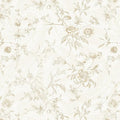 Ismoon Floral Peel and Stick Wallpaper Vintage Beige Stick on Wall Paper French Textured Contact Paper for Cabinet Removable Self Adhesive Wallpaper Vinyl Roll Shelf Decro, 17.3inx787in