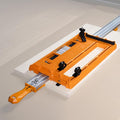 POWERTEC 72391 Circular Saw Track Plate with 24 Inch Straight Edge Clamp, Tool-Free Mounting System, Adjustable Fence for Fast and Accurate Cuts
