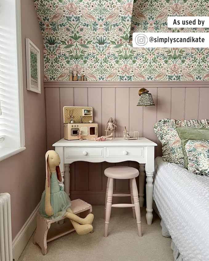 Annie Sloan Chalk Paint® (Pure, 500 ml/16.9 Fl Oz) a unique decorative paint for furniture, cabinets and home décor with no sanding or priming