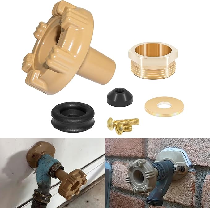 RK-14MH Outside Faucet Repair Kit Metal Handle Compatible with Woodford Model 14,Model 18