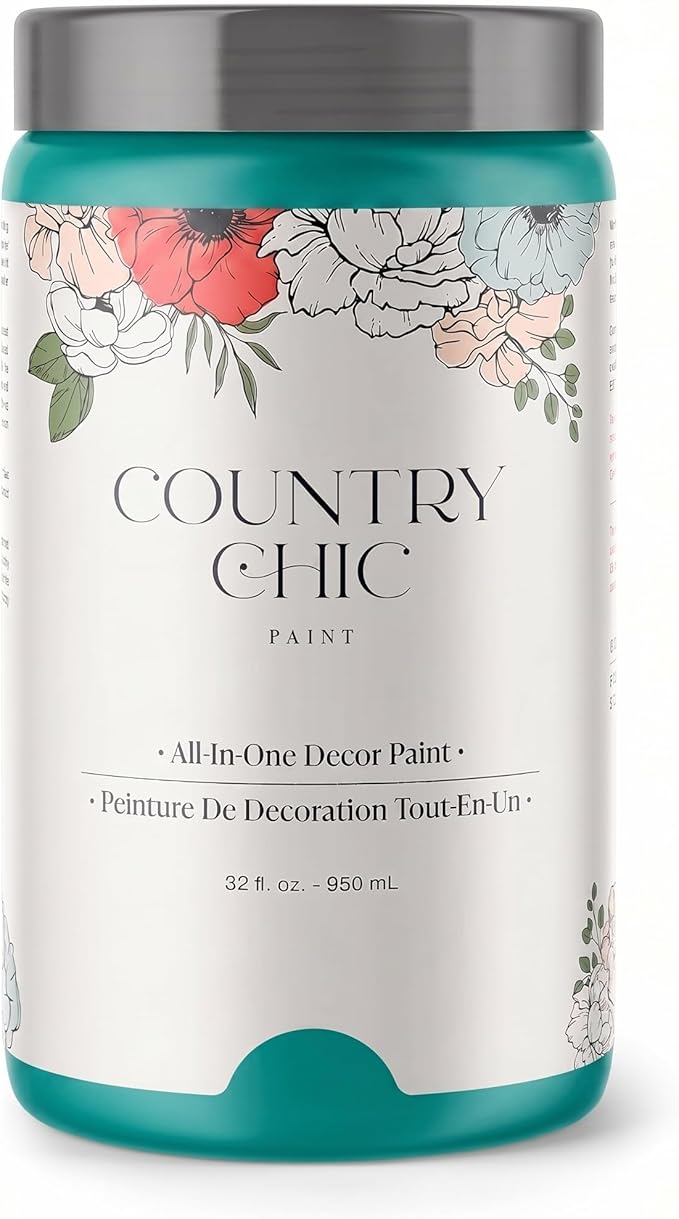Chalk Style Paint - for Furniture, Home Decor, Crafts - Eco-Friendly - All-in-One - No Wax Needed (Quart (32 oz), Whoop-de-do)