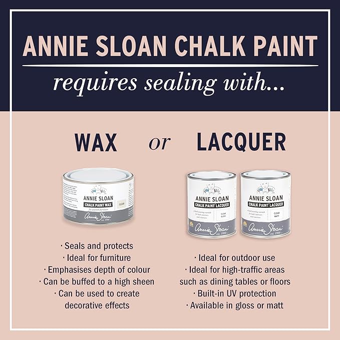 Annie Sloan Chalk Paint® (Antoinette, 1 Litre/33.8 Fl Oz) a unique decorative paint for furniture, cabinets and home décor with no sanding or priming