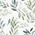 Danodoi Sage Green Vintage Leaf Peel and Stick Wallpaper 17.5" x 197" | Waterproof Vinyl Self Adhesive Removable Renter Friendly Floral Contact Paper