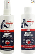 Magica® Rust Remover (8oz Gel/Spray Combo) Reliably Removing Rust Stains for over 35 years Made in Wisconsin, USA