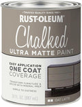 Rust-Oleum Oat Latte Chalked All-in-One Ultra Matte Paint | One Coat Coverage | No Primer, Sanding, Or Topcoat Needed | Easy Clean Up | Made in USA | 30 OZ