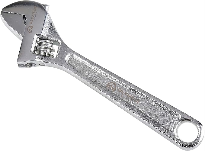 Olympia Tools Adjustable Wrench, 4 Inches, 01-004