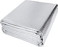 YoleShy Double Reflective Insulation RV Window Insulation for Summer Heat Reflective Window Film for Roof, Car, Garage Doors, 24 in X 10 FT