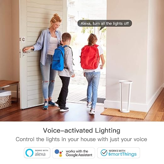 TREATLIFE 3 Way Smart Switch 4 Pack, 2.4GHz WiFi Smart Light Switch 3 Way, Works with Alexa, Google Home and SmartThings, Remote Control, FCC, Schedule, Neutral Wire Required