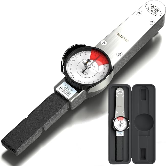 1/2 inch Torque Wrench, 0-100 N.m TLB Dial Torque Wrench, Precision Torque Wrench, Accuracy ±3%, Division 1N.m