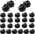 Magnetic Cable Zip Tie Base, Heavy Duty 25lbs Vertical Tension, Multipurpose Wire Clips Management Holder, Supplies for Electrical Cable Wire Organization (20mm, Count, 25)