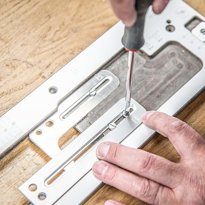 Trend Door Installation Kit, Includes the Adjustable AnyDoor (2'6"–9'), Foot-Operated Door Lifter, Door Stand, Lock & Strike Plate Jigs and Professional Router Bit, U*H/JIG/D9/B3