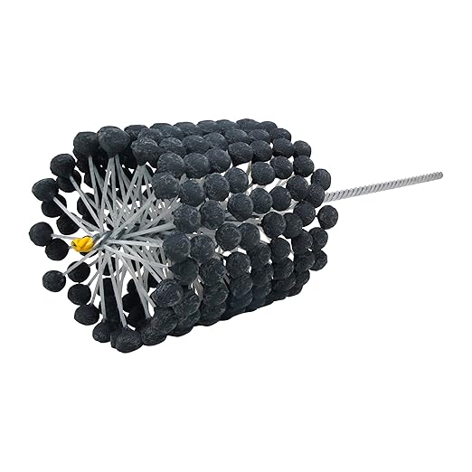 Brush Research GBD500400 Flex-Hone®, 5" (127mm) Diameter, 400 Grit, Silicon Carbide, for Mild Steel, Stainless Steel Cast Iron and Softer Ferrous Materials