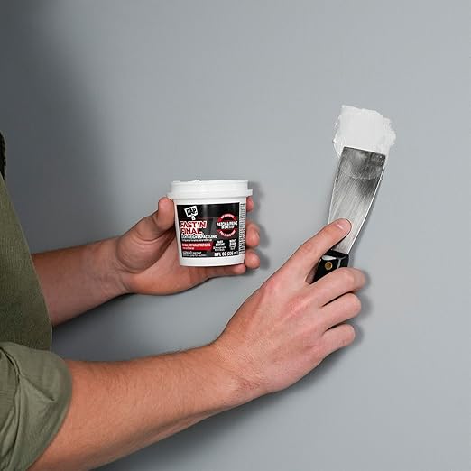 DAP Fast 'N Final Lightweight Spackling, White, 8 Oz (7079812140), (Pack of 4)