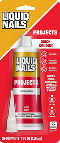 Liquid Nails LN-700 4-Ounce Small Projects and Repairs Adhesive