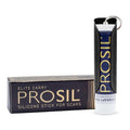 ProSil Elite Carry™ Palm-Sized Silicone Scar Stick – Twist & Protect Keychain Design Scar Treatment for Easy, On-the-Go Application – Secure Dial with One-Handed Use Silicone Stick – Black Sleeve
