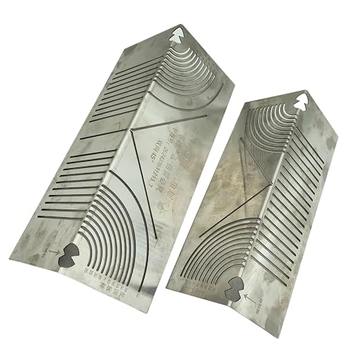 Precisionflex Angle & Arc Marking Tool 2025 - New Square Steel Pipe Bend Welding Guide for Cutting - S+L