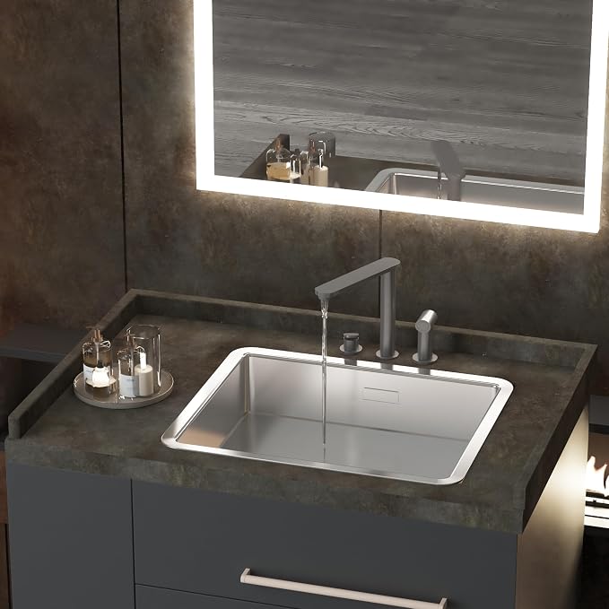 BOMENG Dark Grey Concrete Wallpaper Peel and Stick Industrial Wallpaper 15.7"x80" Brown Tan Rusty Matte Black Cement Contact Paper with Air Guide Slot Design Wall Paper for Bathroom Bedroom Walls