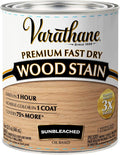 Varathane Premium Fast Dry Wood Stain | 1 Hour Dry Time | 1 Coat Color | Interior Wood Stain | Furniture, Cabinets, Doors, Trim | Quart | Sunbleached