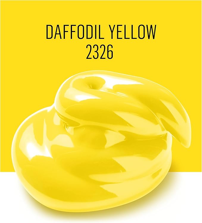 FolkArt Acrylic Paint, 8oz, Daffodil Yellow