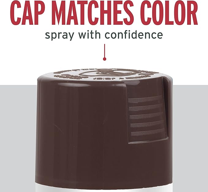 Rust-Oleum 262661 Stops Rust Spray Paint, 12 oz, Gloss Dark Walnut