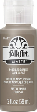 FolkArt Acrylic Paint in Assorted Colors (2 oz), , Iced Coffee