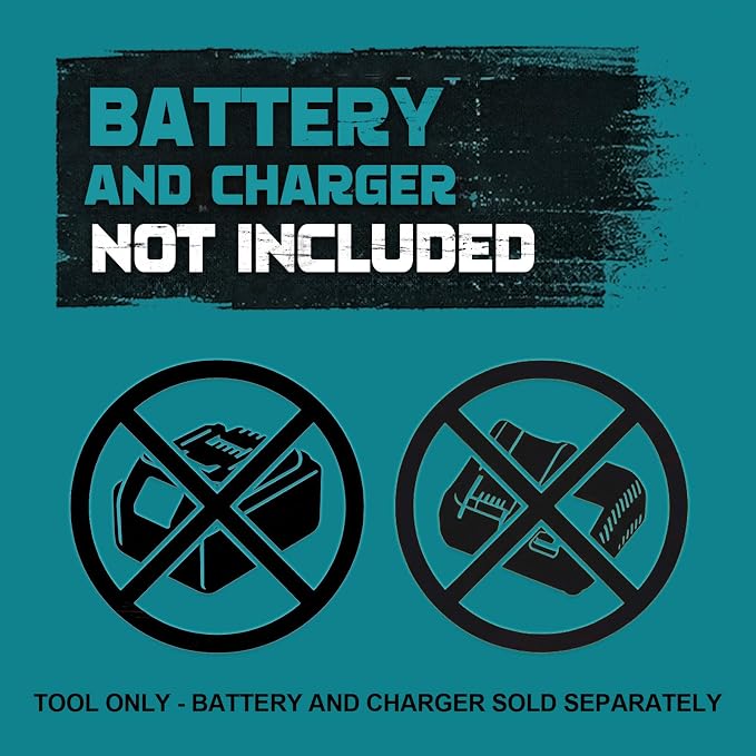 DIYtoolifz Cordless Impact Wrench 1/2 inch for Makita 18v Battery, 900FT-LBS (1200N.m) Brushless Electric Impact Gun, High Torque Power Impact Driver with 6Pcs Sockets & Storage Case (Tool Only)