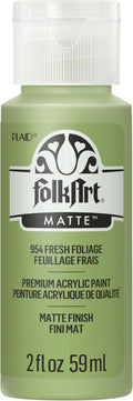 FolkArt Acrylic Paint in Assorted Colors (2 oz), 954, Fresh Foliage