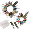 135PCS All-Inclusive Heavy Equipment Keys Master Set, Full Coverage Keys for JCB Bobcat JLG Terex Cat Komatsu John Deere Yammar Takeuchi Ford New Holland Case Daewoo Kubota Hyster Construction Machine