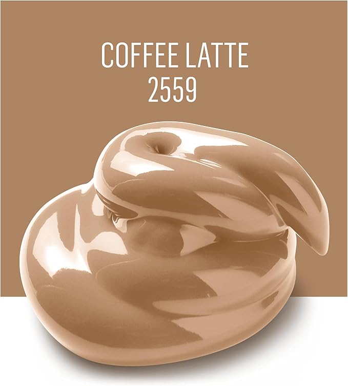 FolkArt Acrylic Paint in Assorted Colors (2 oz), 2559, Coffee Latte