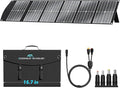 100W Portable Solar Panel Extremely Lightweight Compact Foldable with USB QC3.0, Type-C PD3.0, Anderson and XT60 DC 20V for Camping Power Station, Solar Generators, Cell Phones
