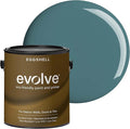 EVOLVE Interior Paint & Primer, Eggshell (Vine Green), 1 Gallon – One-Coat Coverage, Excellent Hide, Low VOC, Low Odor, Washable Paint for Walls, Doors & Trim