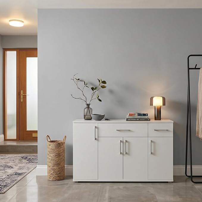 FUKU MON 24"x394" Grey Wallpaper Matte Solid Gray Contact Paper Self-Adhesive Peel and Stick Thick Removable Texture Wallpaper for Bedroom Cabinets Livingroom(Ligth Gray)