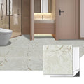 Art3d Peel and Stick Floor Tile, 10-Pack 12 x 12in. Covers 10 Sq.ft, Waterproof Vinyl Flooring Tiles Self Adhesive for Kitchen, Bathroom & Bedroom - White Grey Vein Marble