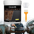 2-in-1 Rust Converter & Metal Primer, 35 Oz Black Rust Inhibitor Paint Primer, Rust Remover for Metal, Long-Lasting Rust Preventative Coating Rust Reformer Heat Resistance Rust Paint Cover