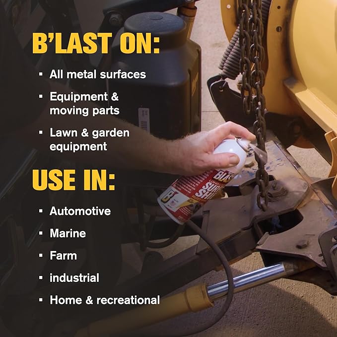 B’Laster Surface Shield Rust Prevention Spray – Lanolin Undercoating Spray for Vehicles, Up to 2-Year Corrosion Protection, Rust Inhibitor & Anti Corrosion Spray for Metal (2 Pack)